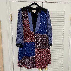 Anthropologie Patchwork Tunic Dress - Size M